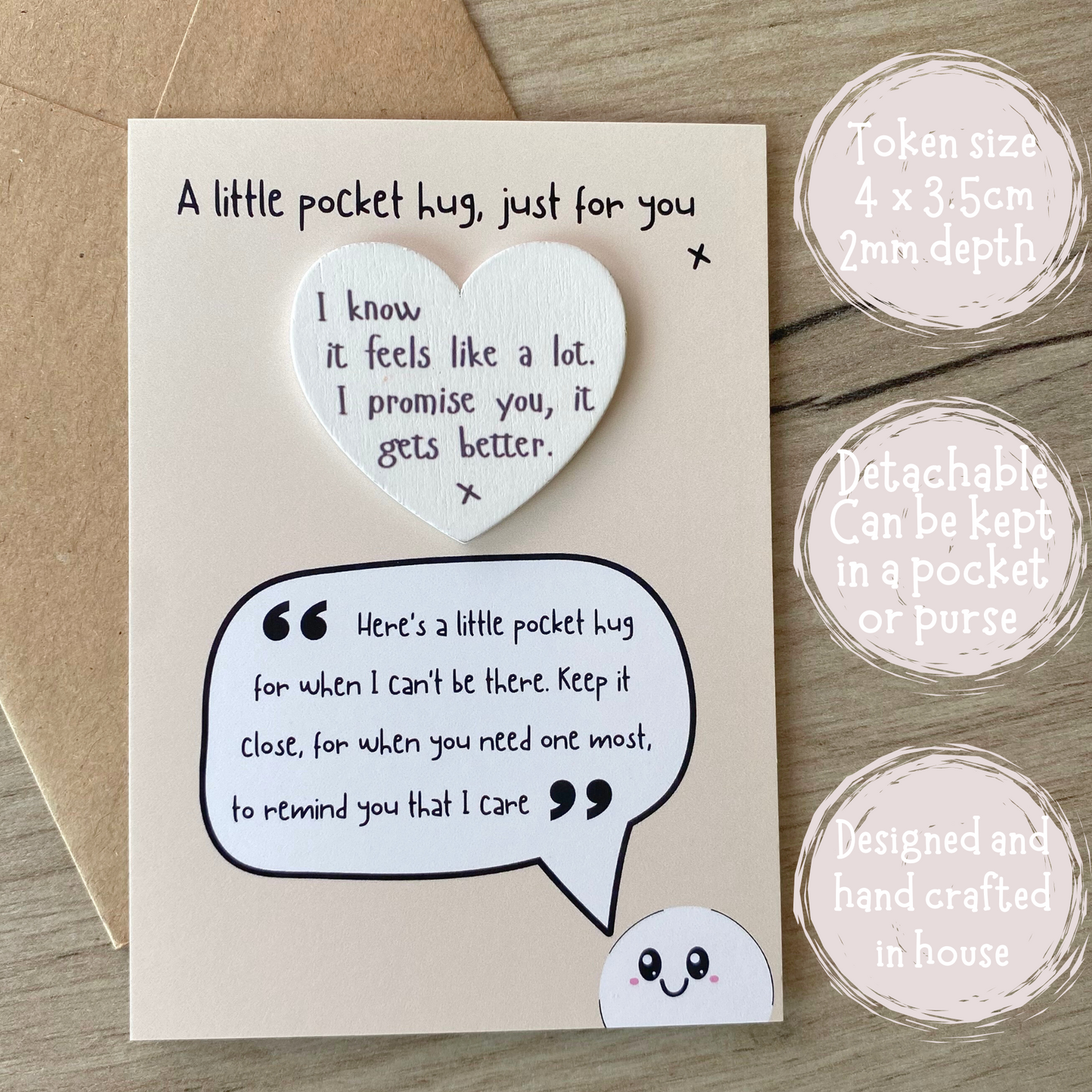 Pocket Hug, I know it feels like a lot