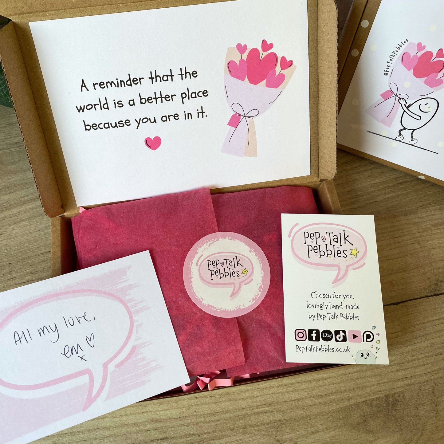 Little Box of Big Love, Personalised Positivity Gift