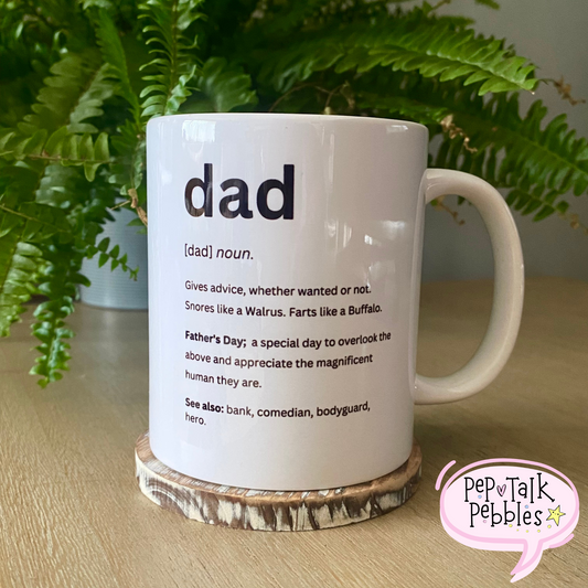 Dad Mug Father's Day, Definition Mug