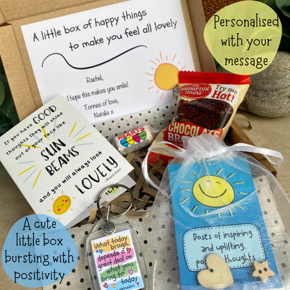 Little Box of Big Sunshine, Personalised Positivity Gift