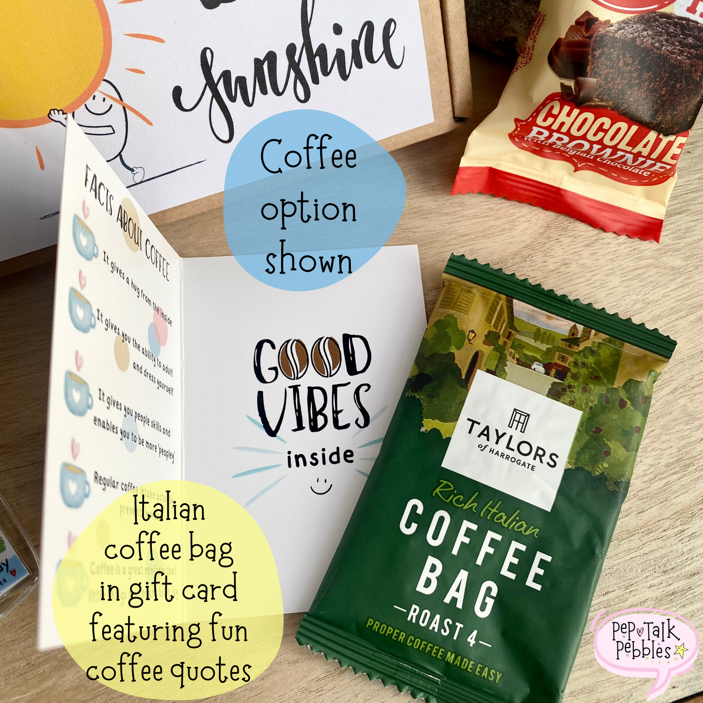 Little Box of Big Sunshine, Personalised Positivity Gift