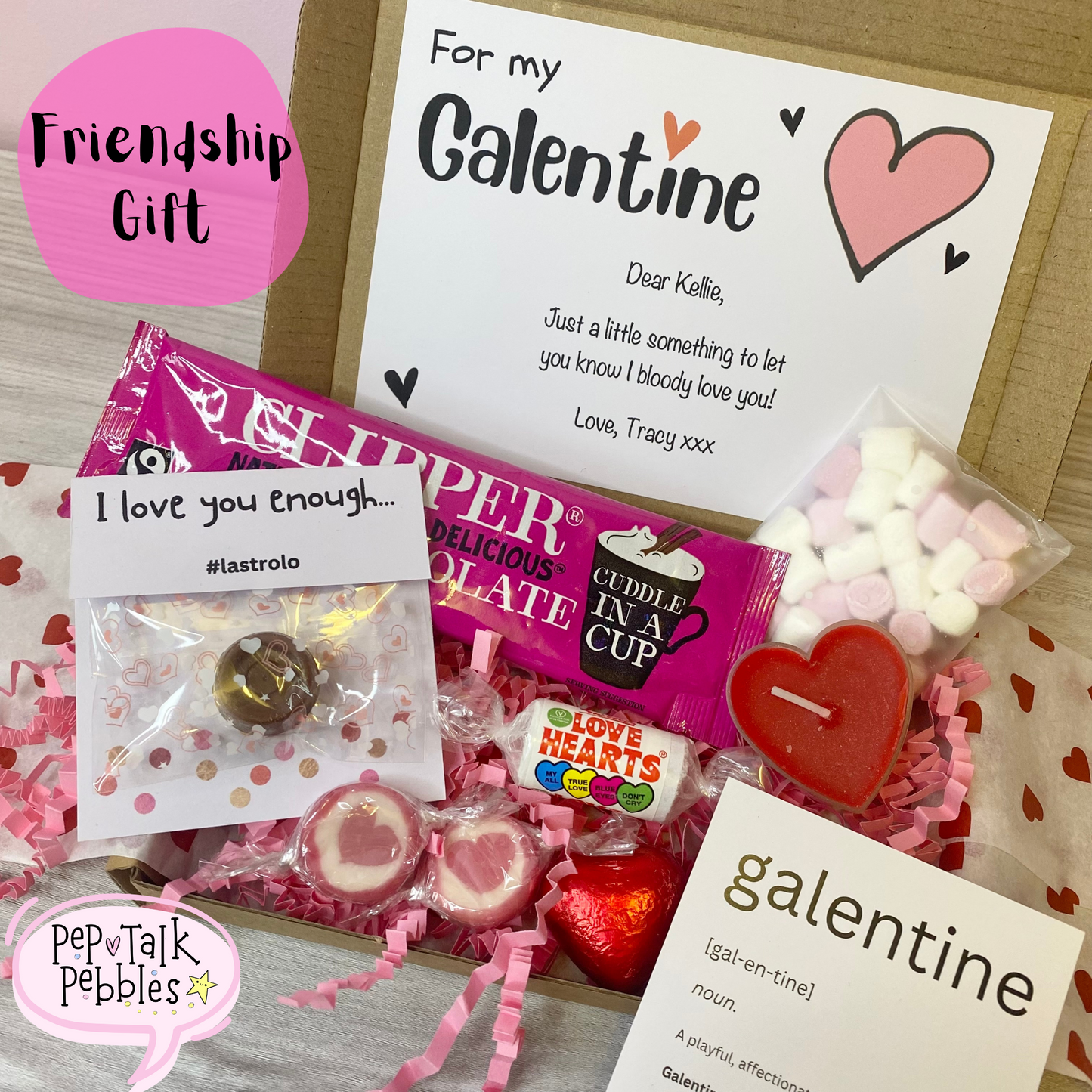 Galentines, Valentines, Little Box of Big Love for your Bestie or Valentine