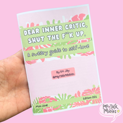 Sweary Self-Love Zine: Mental Health Support & Affirmations
