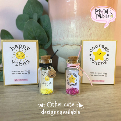 Happy Vibes, Message in a Bottle Gift